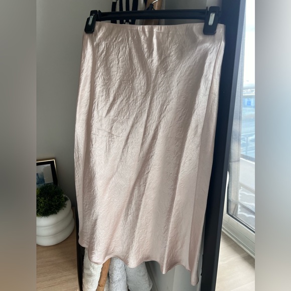 Aritzia Babaton Satin Slip Skirt - Like New - Picture 2 of 4